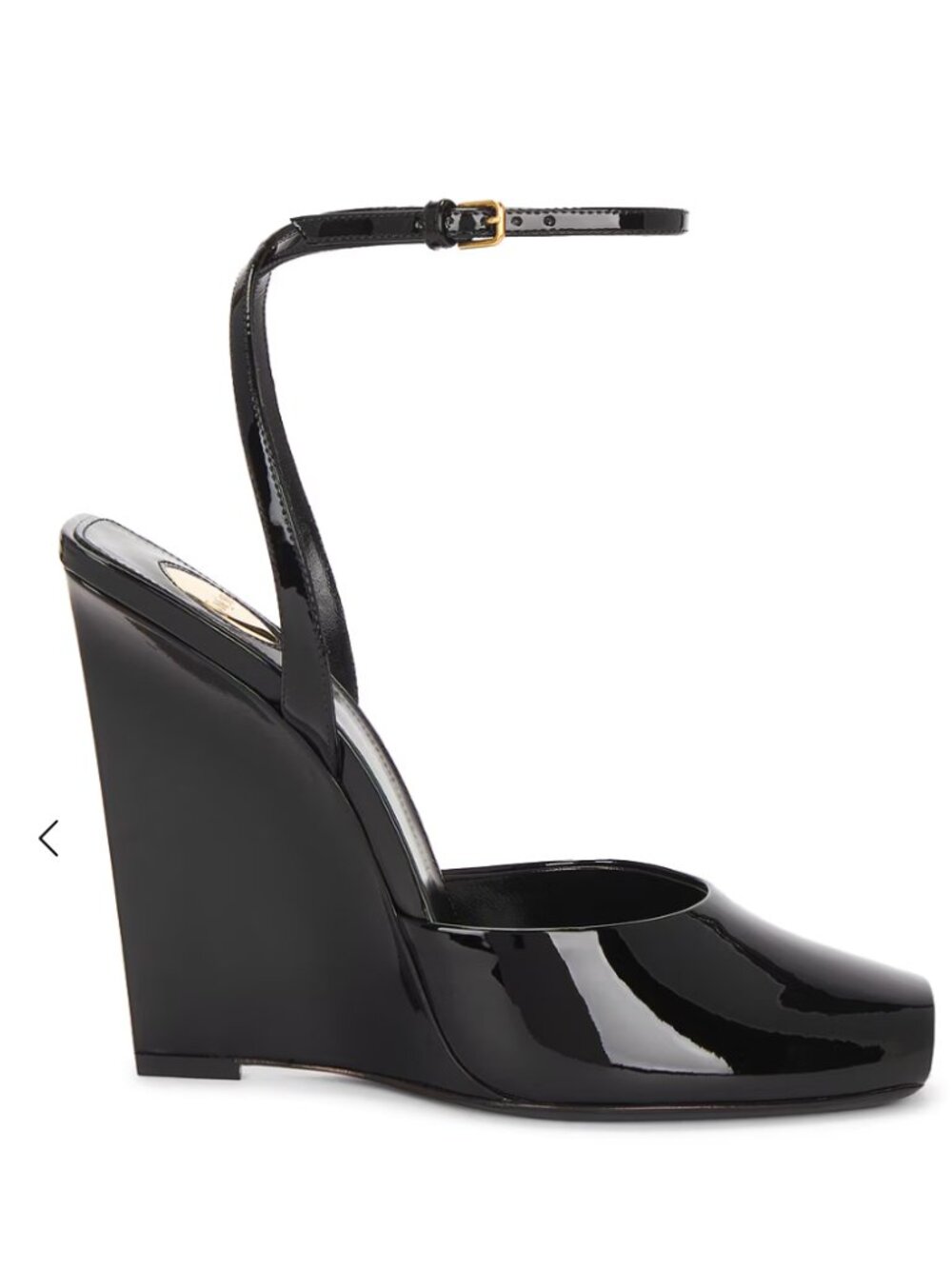 Saint Laurent Orhand Peep Toe Wedge